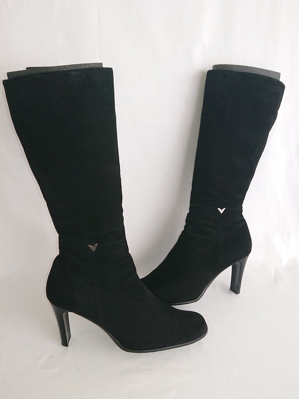 Scarpe da donna: Wildleder-Stiefel  - 39 - warm gefuttert - schwarz – Usato da Thusis venduto da drd_zy9w 4