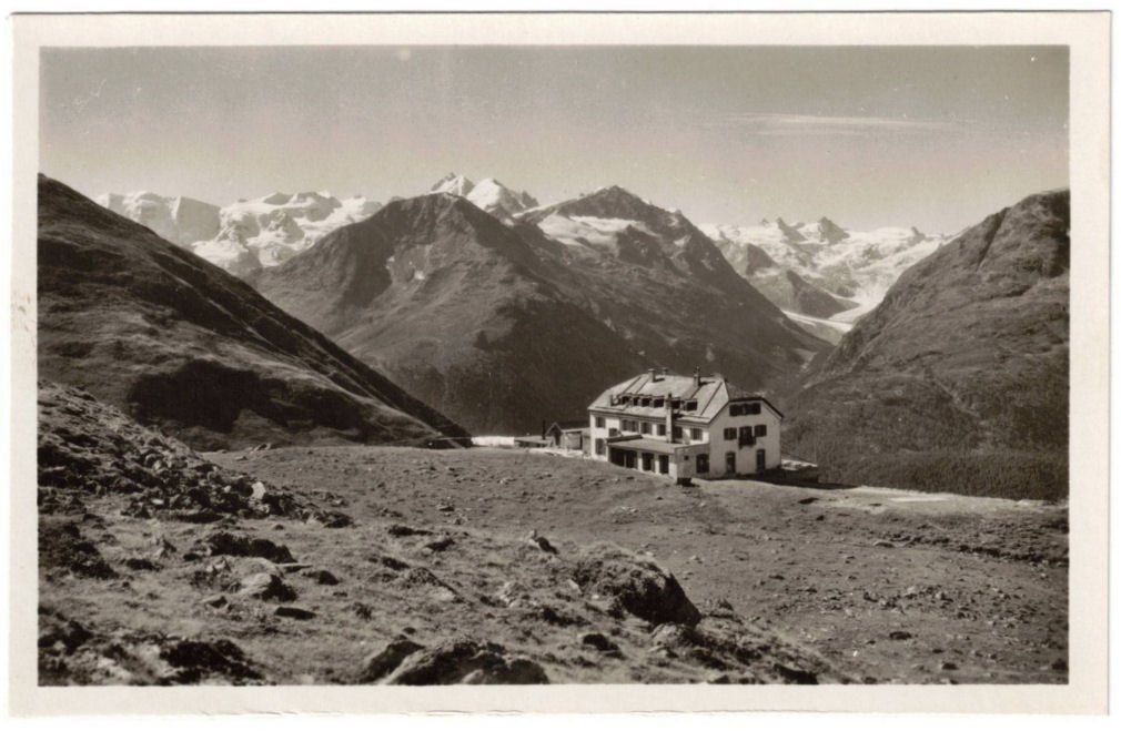 Cartoline postali: St. Moritz - Standseilbahn Muottas Muragl Bergstation – Usato da Binningen venduto da Mountainrider