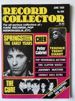 Record Collector June 1988 No 106 Springsteen Cure Cher Tere