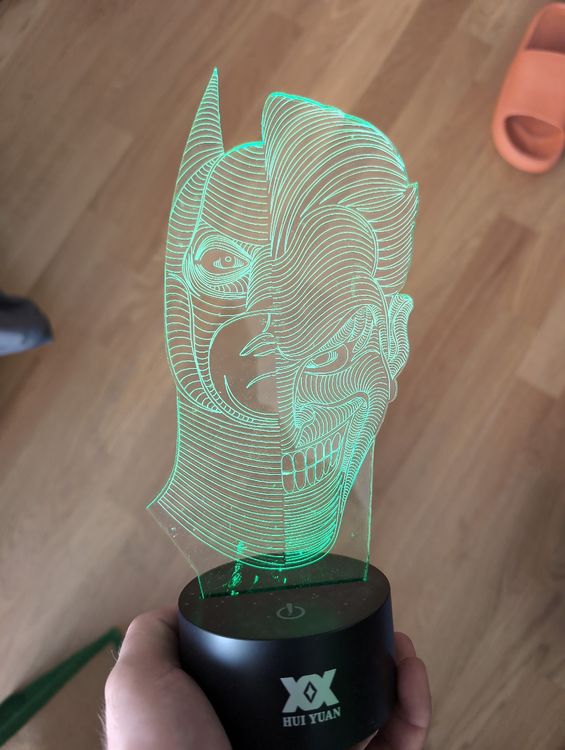 Lampe LED Batman et Joker - couleurs changeantes | Kaufen auf Ricardo