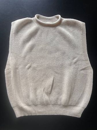 Hvid Pullunder Adult, Merino