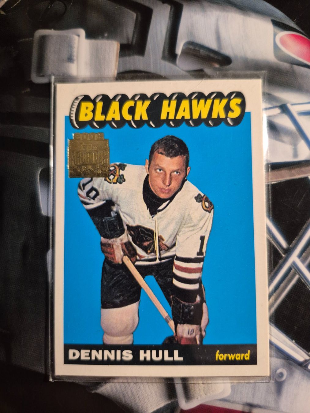 NHL Carte collezionabili: NHL Dennis Hull Chicago Blackhawks – Usato da Treiten venduto da Sauber73