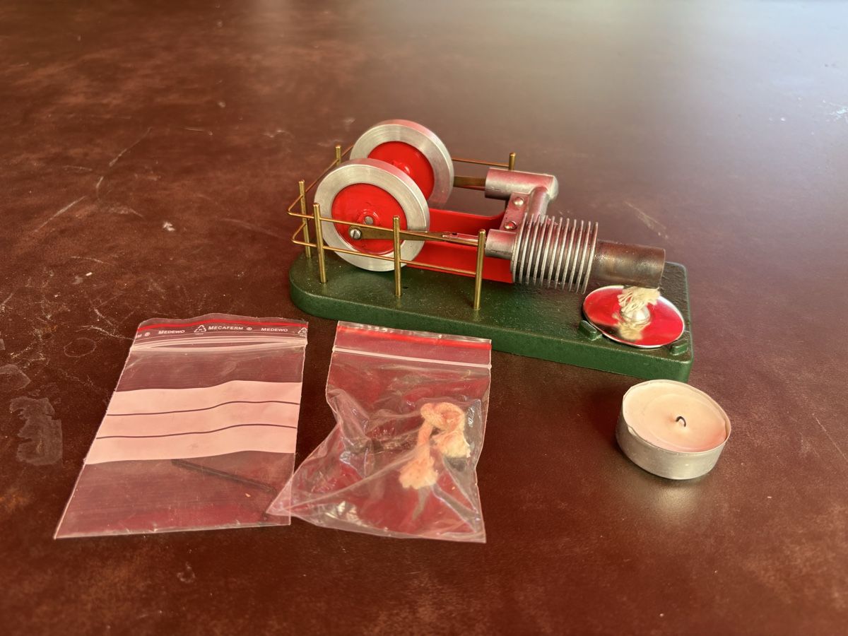 Kit di modellismo & Modellini statici: Stirling Heissluftmotor - Superzustand  – Usato da Jonen venduto da Sschriber