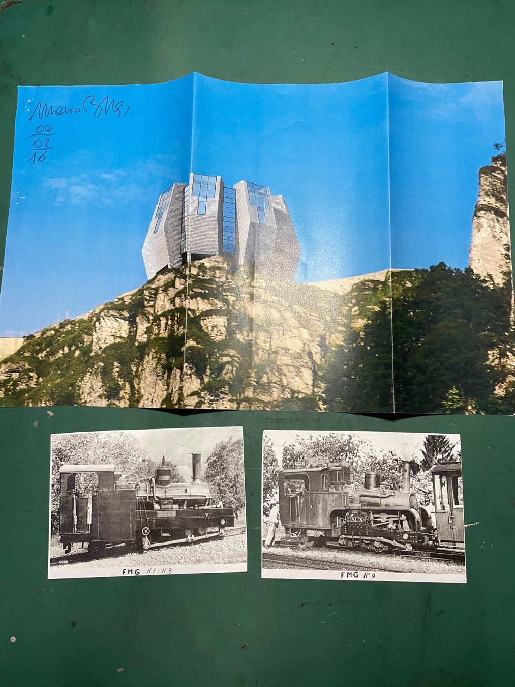 Cartoline postali: Monte Generoso trenino – Usato da Bissone venduto da Orson 3