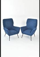 Mid-Century Easy Chair Set