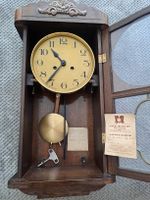 Wand-Pendeluhr Albert Meyer Uhrwerk Holz sehr guter Zustand