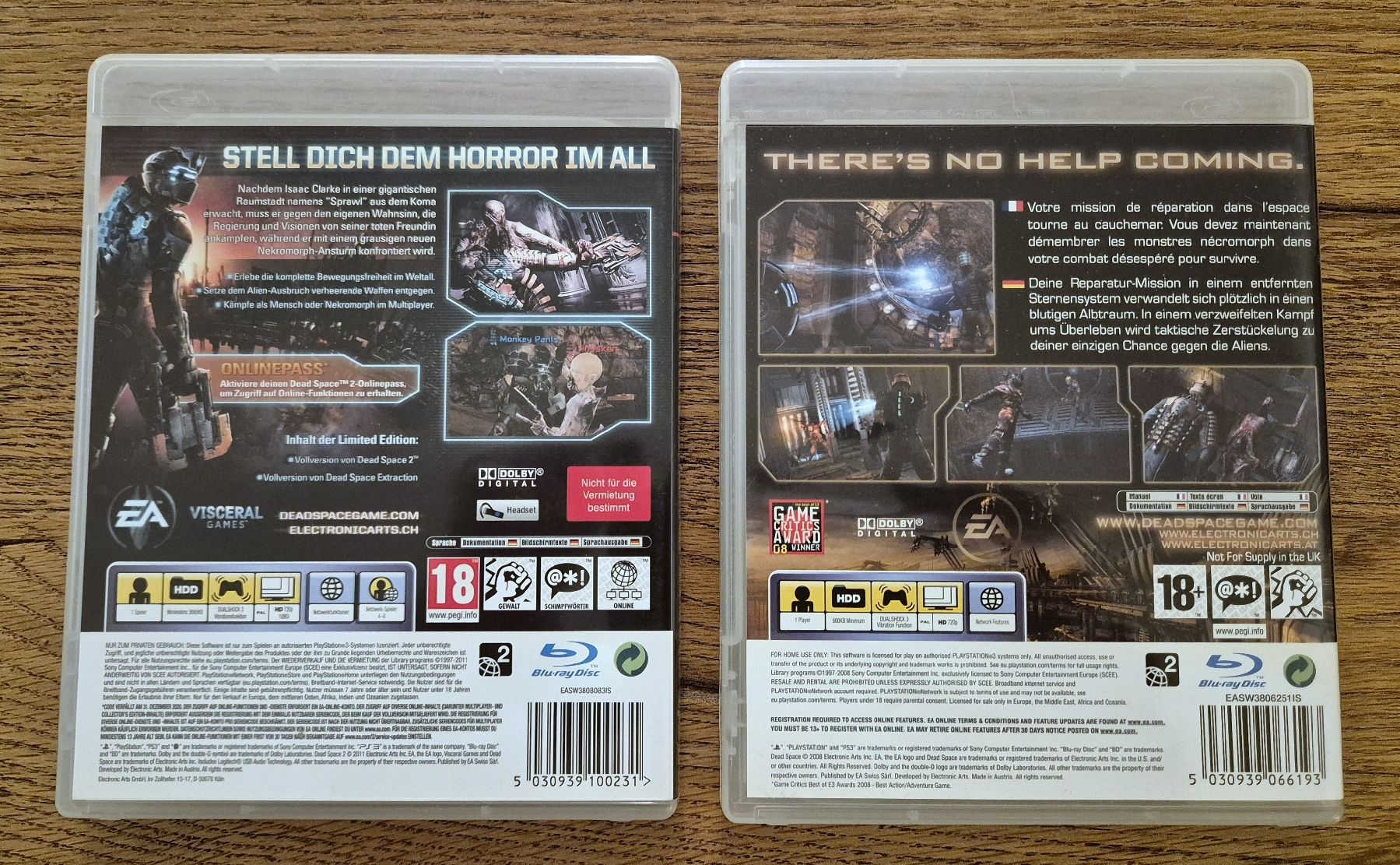 Giochi: Dead Space 1 + Dead Space 2 Limited Edition - PS3 – Nuovo (secondo la descrizione) da Au SG venduto da KonsoleWerk 2