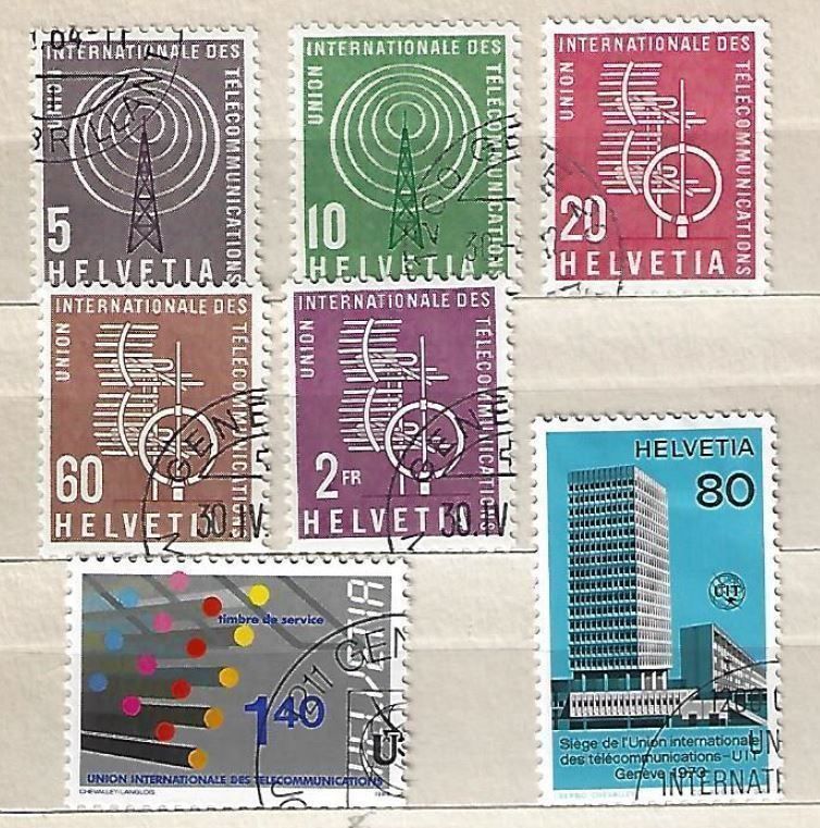 Tutti i francobolli: Lot UIT, oblitérés/gestempelt – Usato da PRANGINS venduto da Dorp 1