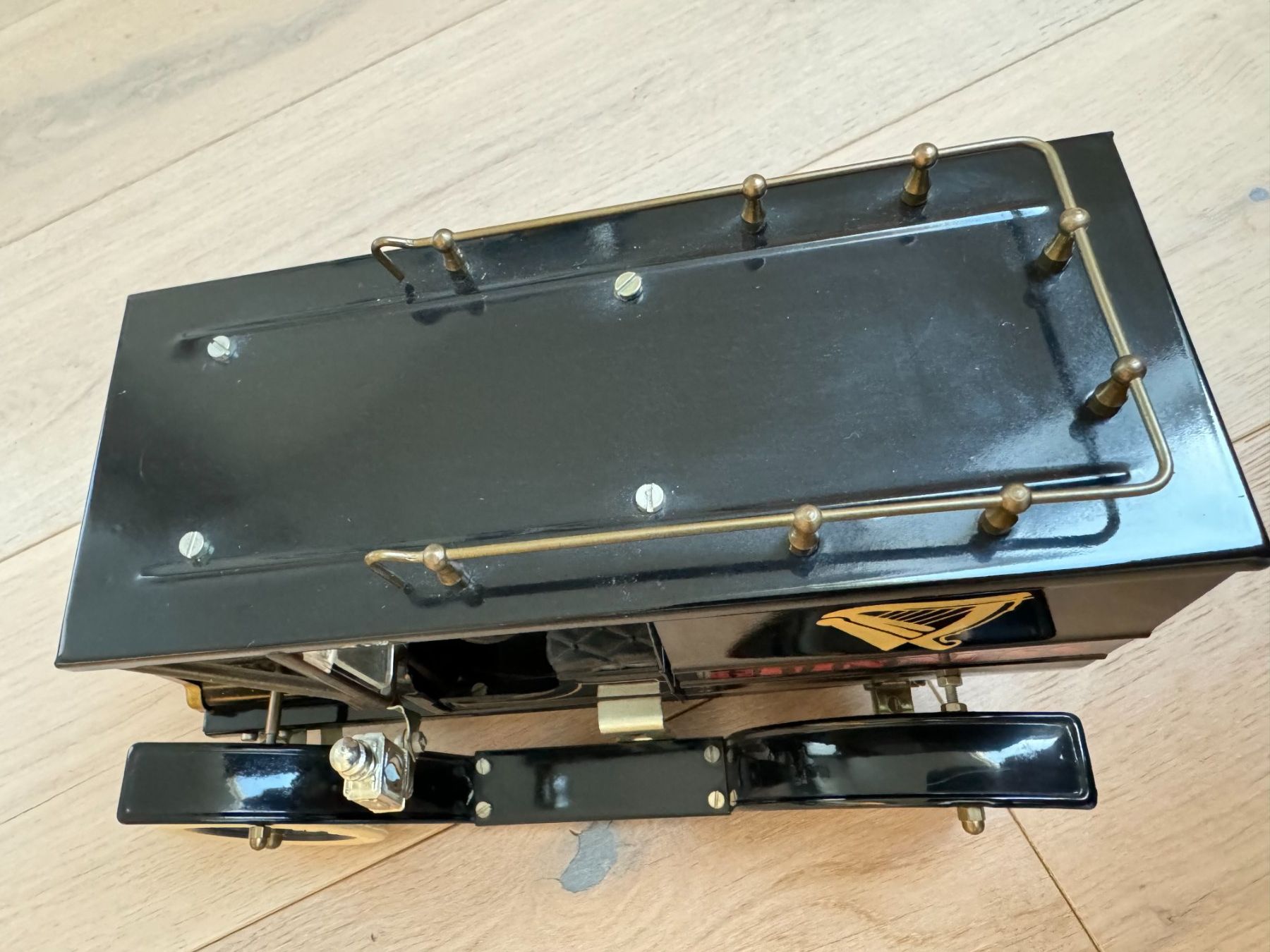 Modellini d'auto: Modell Auto J B, schwarz Metall  **NEU** – Nuovo (secondo la descrizione) da Siebnen venduto da Trans-Am 5