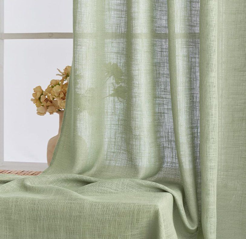 Vorhänge: Vorhänge Leinen 2er Set BxH 140x280cm – Neu (gemäss Beschreibung) aus Adlikon b.Regensdorf von MK-VORHANGSERVICE 5