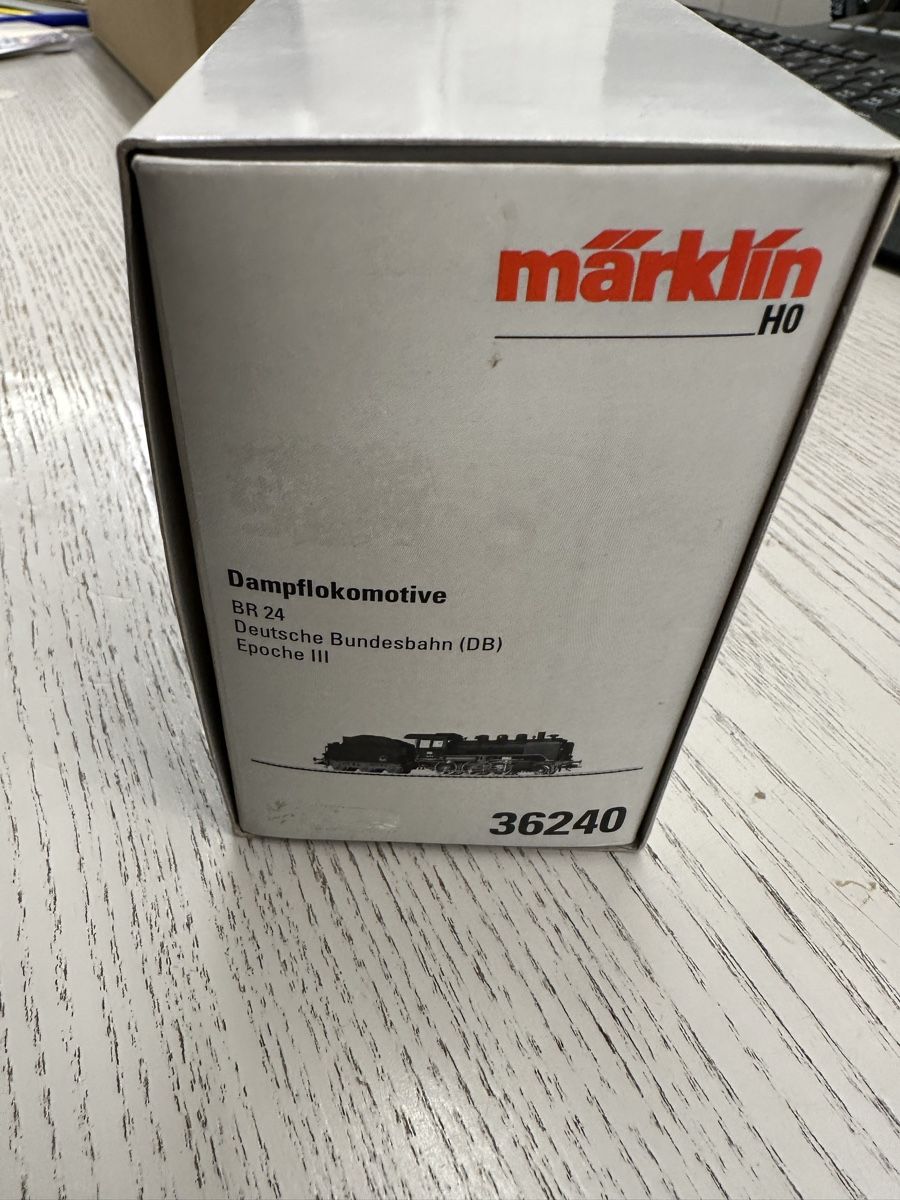 Märklin Modellini di ferrovie: Märklin 36240 DB BR 24 digital fx – Usato da Lupsingen venduto da New-Haven 7