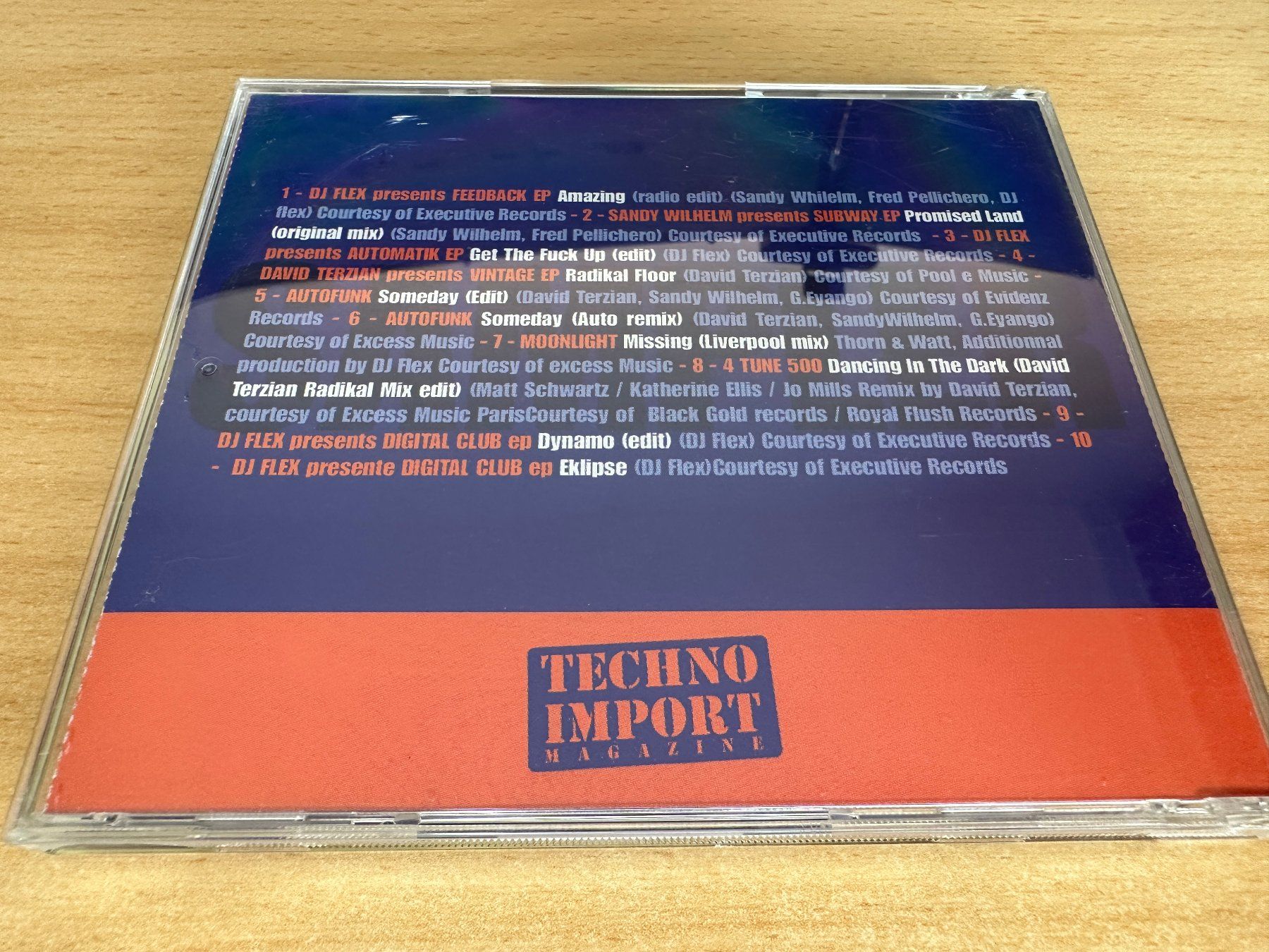 CD: Dj Flex - Cyber Production - 10 Bombes Dancefloor Selectionn – Usato da Rikon im Tösstal venduto da Alpenmutz 1