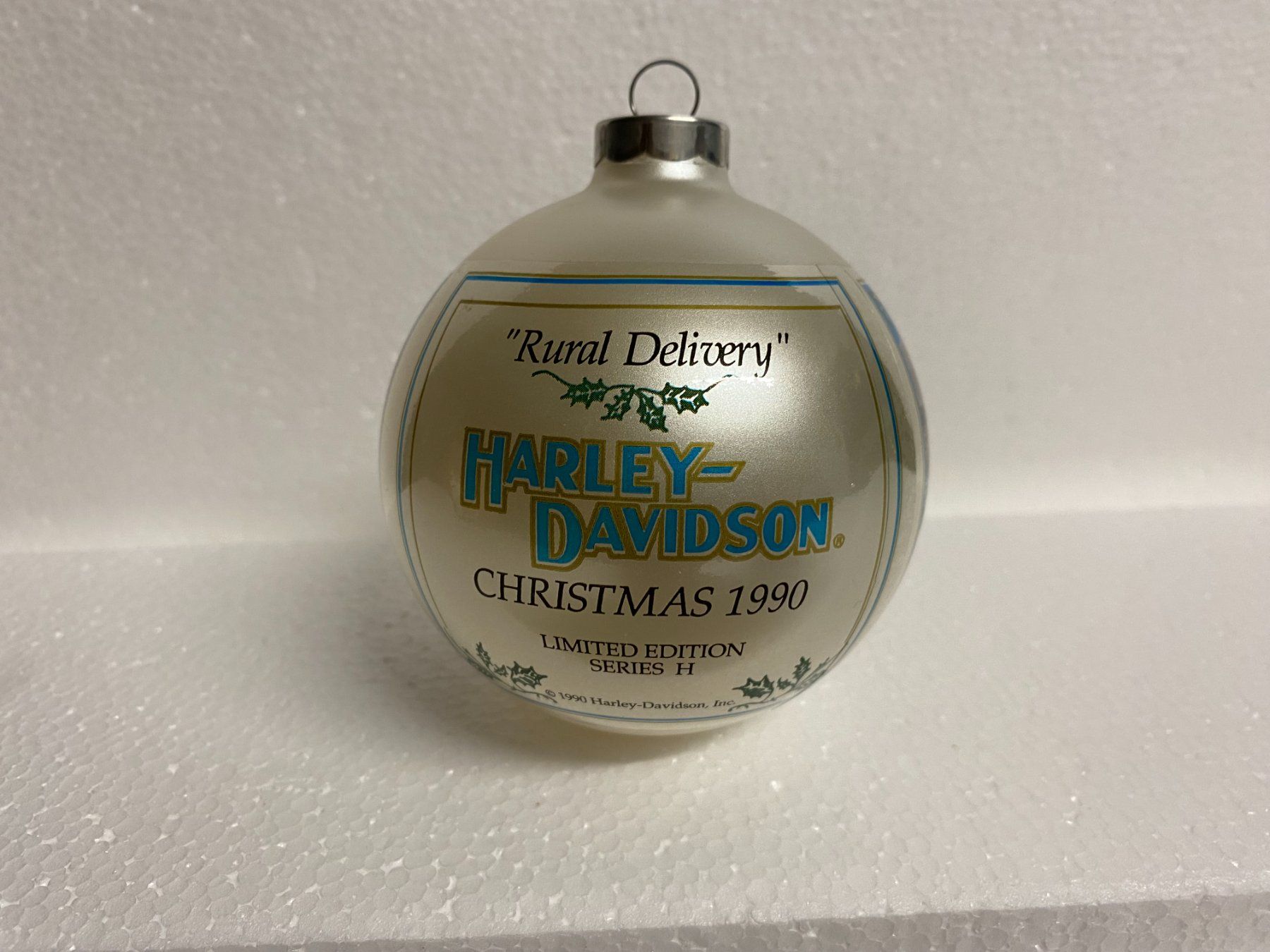 Harley-Davidson Alle Dekorationen: 4 Harley-Davidson Weihnachtskugeln Set Limited Edition – Neu (gemäss Beschreibung) aus Berg TG von Electrolux23 1