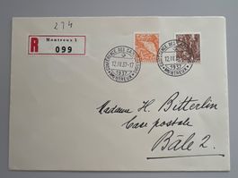 1937 Conf. des Capitulation MontreuxLandschaftsb. Nr.204+206
