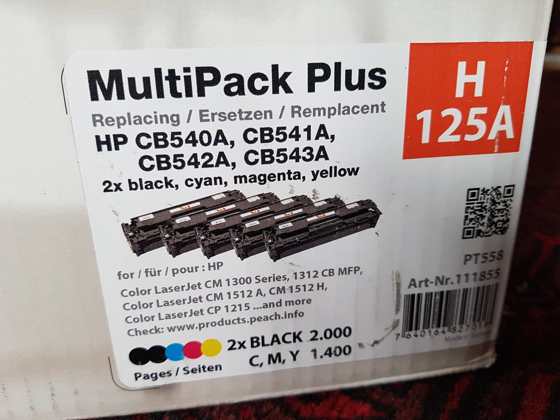 Hewlett Packard Druckerpatronen & Toner: Multipack Toner für Laserdrucker HP – Neu (gemäss Beschreibung) aus Seeberg von cinderella003 1