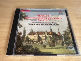 B2 Bach Harnoncourt Musicus Wien Brandenburg Nos. 1-6 - 2 CD