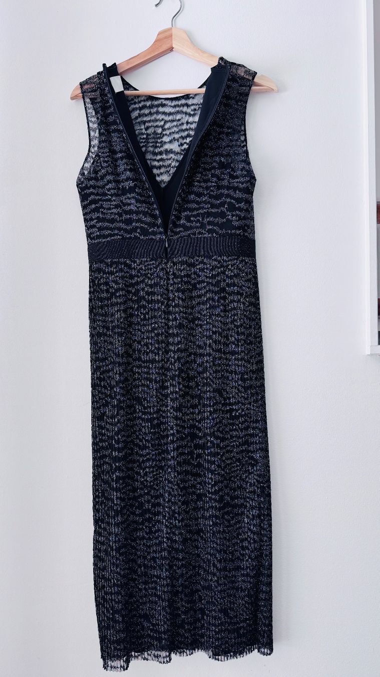 Hugo Boss Vestiti: HUGO BOSS Robe de soirée noire 38 – Nuovo (secondo la descrizione) da Genève venduto da New-York12 9