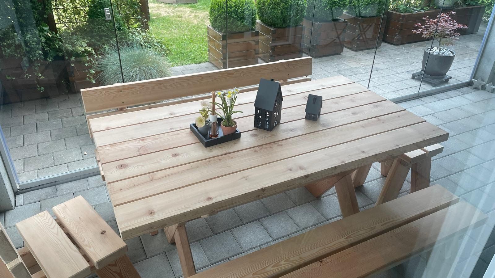 Set di tavolo e panche: Gartentisch – Usato da Chur venduto da ivon68 2