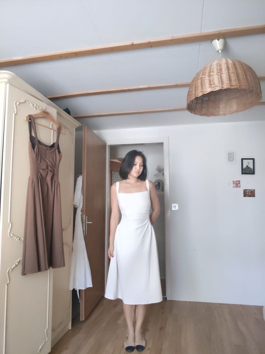 Robes: weisses/crèmefarbenes kleid Grösse S/M – D'occasion à Wil SG par Peachy 3