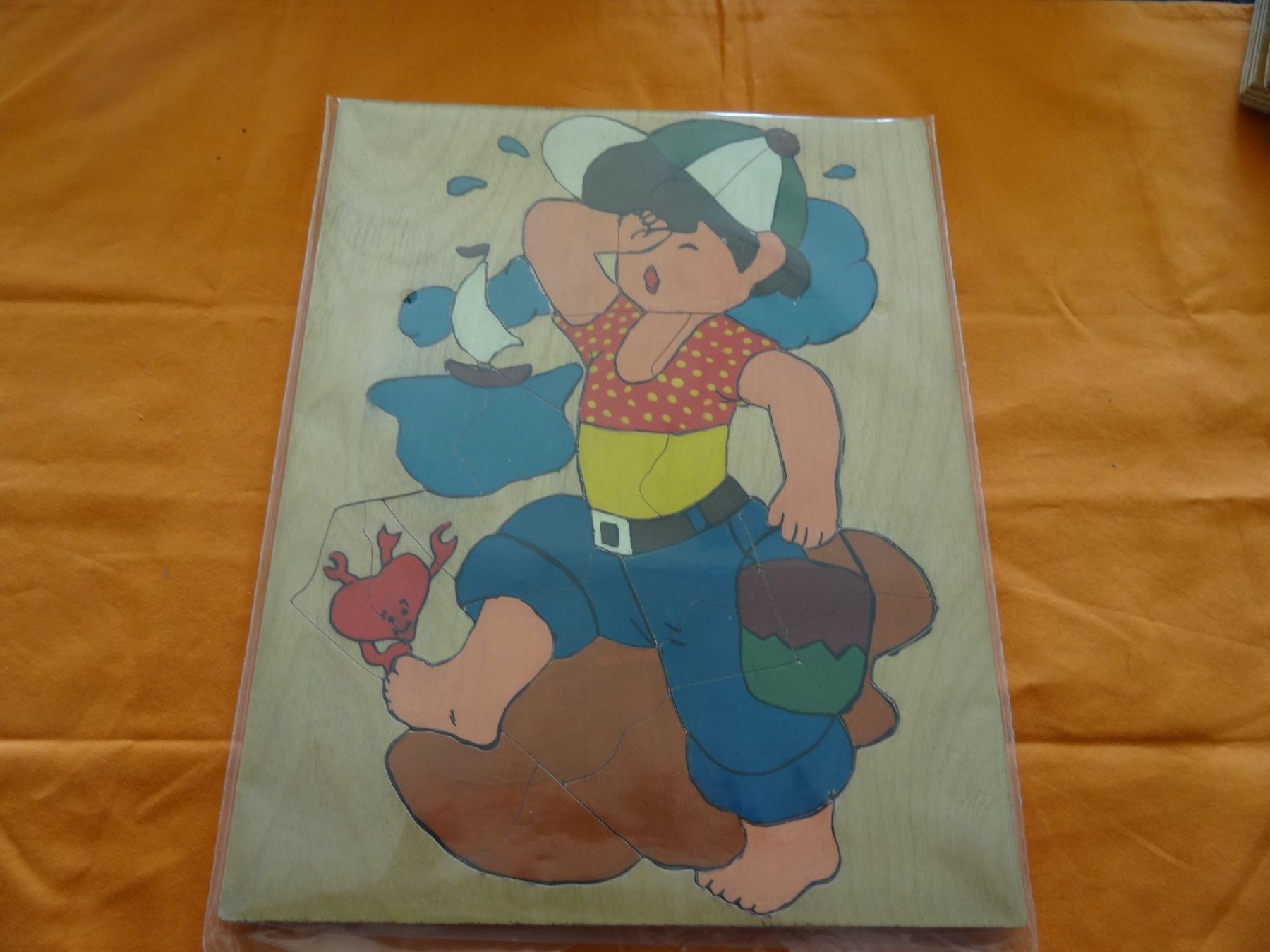 Puzzles: Holz Puzzle  am Strand – Gebraucht aus Allenwinden von Obalu