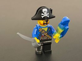 LEGO Minifigur Pirat mi Papagei NEU