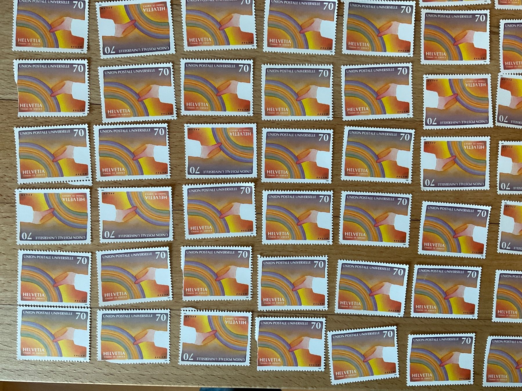 Tutti i francobolli: 70Fr Ämter Frankaturware ungestempelt postfrisch Sammlung – Nuovo (secondo la descrizione) da Wil SG venduto da Chefsugus 3