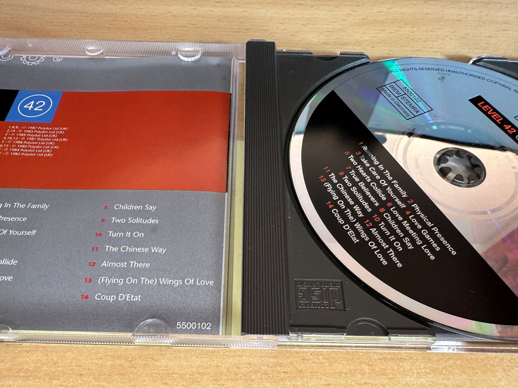 CD: Level 42 – On A Level – Usato da Rikon im Tösstal venduto da Alpenmutz 2