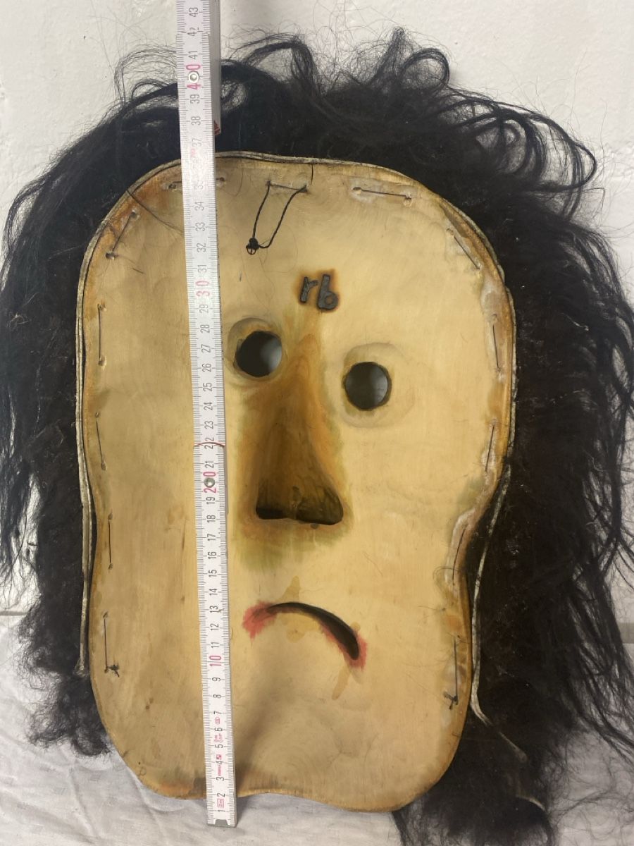 Maschere: Schöne Holzmaske von Rudolf Bodmer – Usato da sursee venduto da trilli-tralli 6