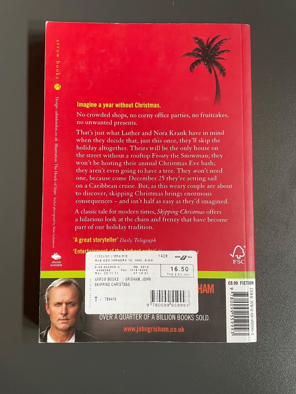 Bücher: Livre Skipping Christmas  John Grisham – Gebraucht aus Chamoson von daleva0204 1