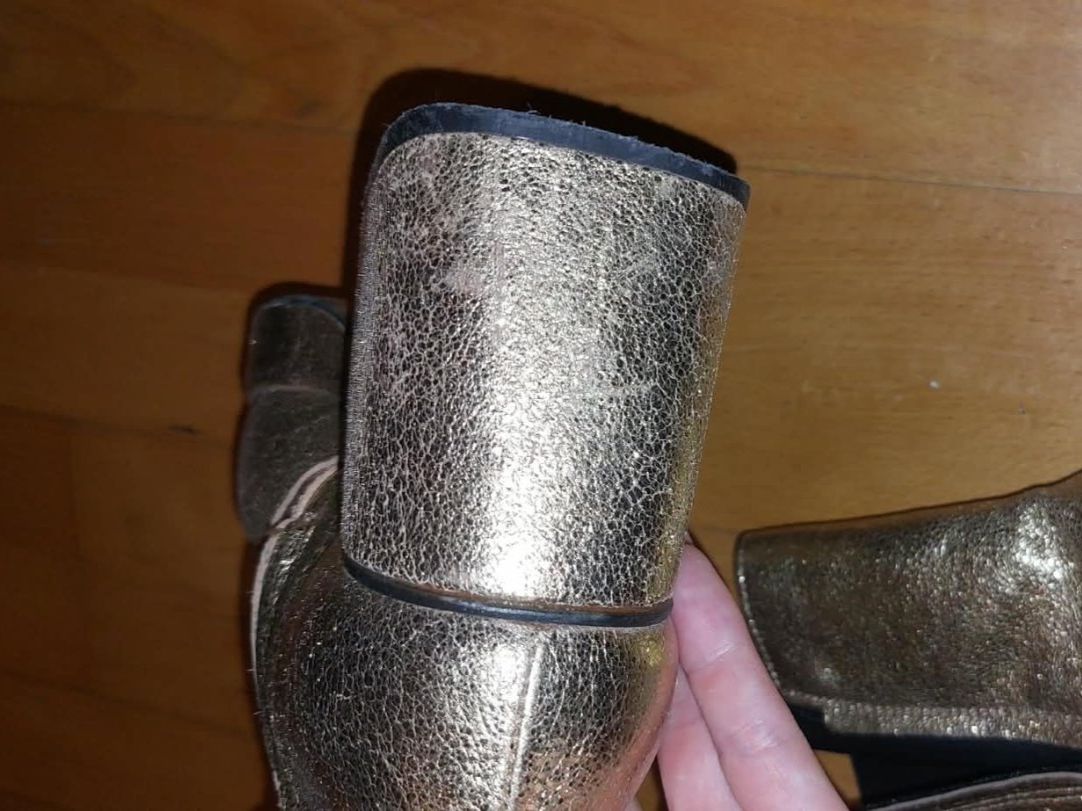 Jonak Damenschuhe: Bottines dorées Jonak, 39 – Gebraucht aus Hermance von Soline_B 2