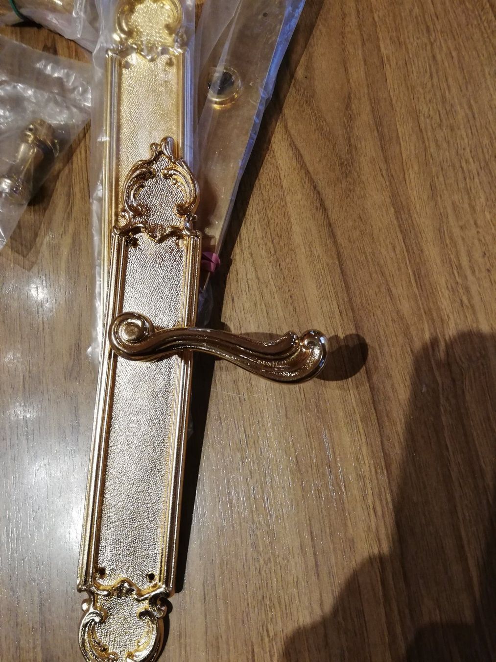 Eisenwaren: Drückergarnitur Messing NEU – Neu und originalverpackt aus Rafz von MuriFinn 1