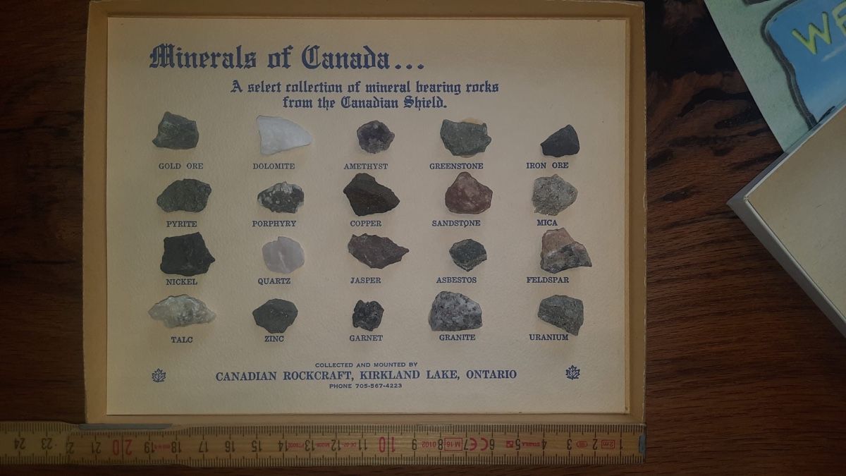 Minerali & Pietre curative: Mineraliensammlung aus Kanada – Usato da Zofingen venduto da goblin99 1