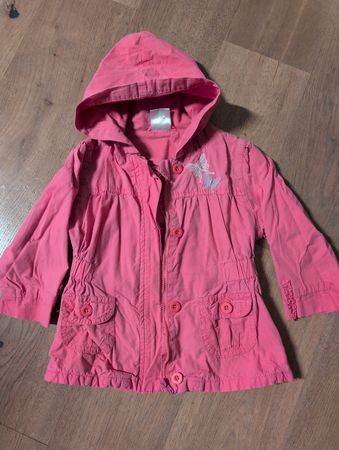 Mädchen Übergangsjacke, rosa, Schmetterling, Gr. 80