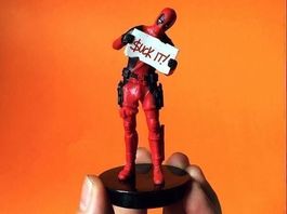 DEADPOOL 2 FIGUR - MINIFIGUR 9cm - MARVEL FIGUR