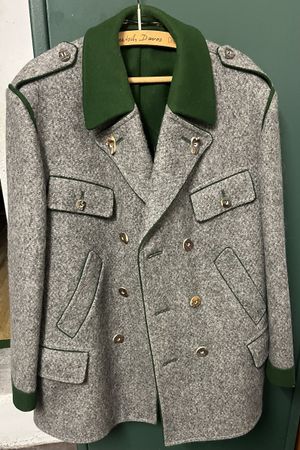 Original Dachstein Walkjacke Wolle grau Grösse 50