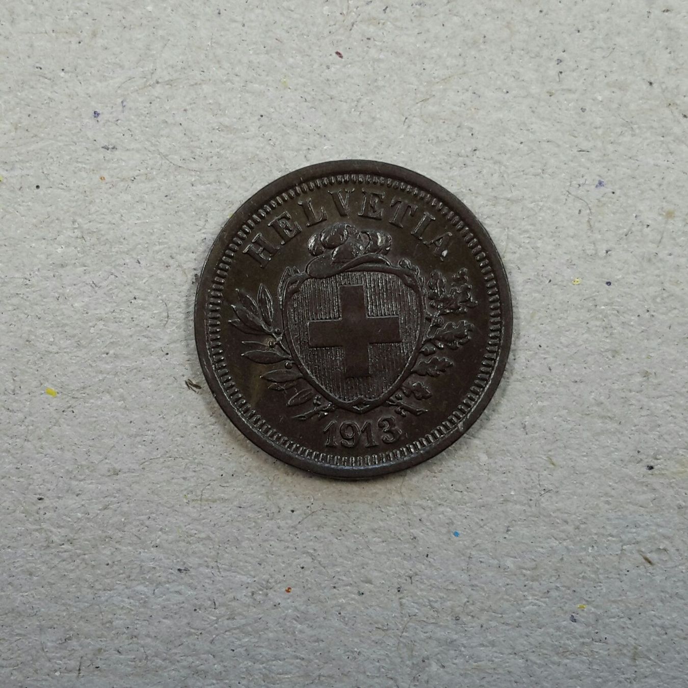 Toutes les monnaies: 1 Rappen 1913 , Bronze . – D'occasion à Burgdorf par Olli.34