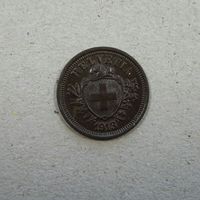 1 Rappen 1913 , Bronze .
