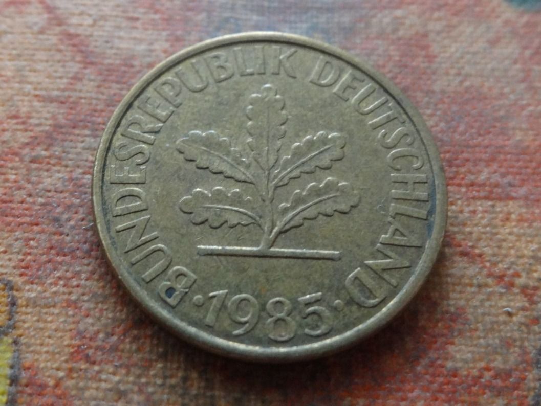 Tutti le monete: DEUTSCHLAND 10 Pfennig 1985 – Usato da Romanel-sur-Lausanne venduto da Swift13