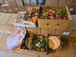 grosser Posten mit diversem neuem Dekomaterial ab 1.-