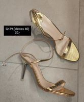 goldene Sandale gr.39/40