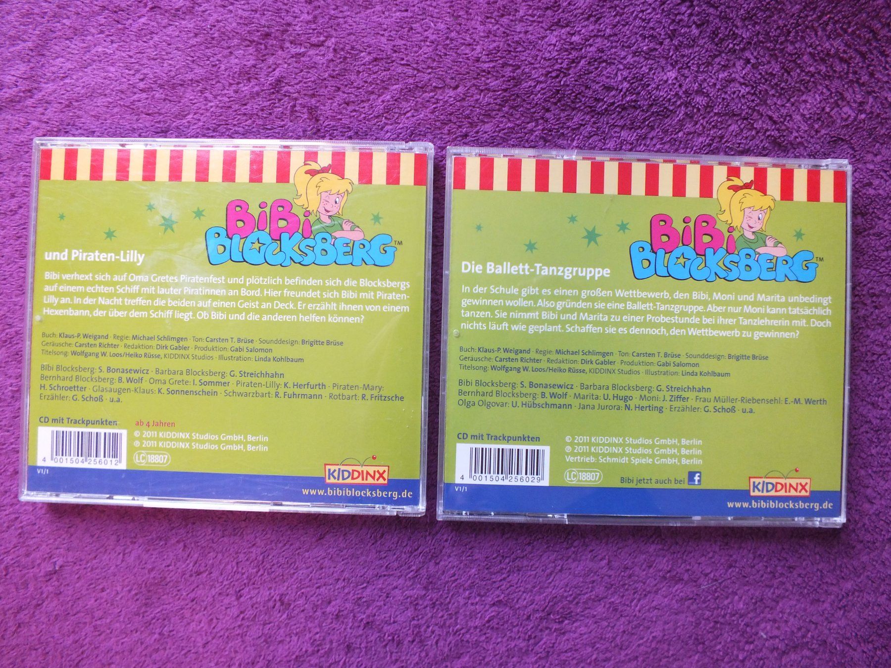 CDs: 6 - Bibi Blocksberg - Hörspiel - CD´s – Gebraucht aus Müllheim Dorf von Seeeule01 6