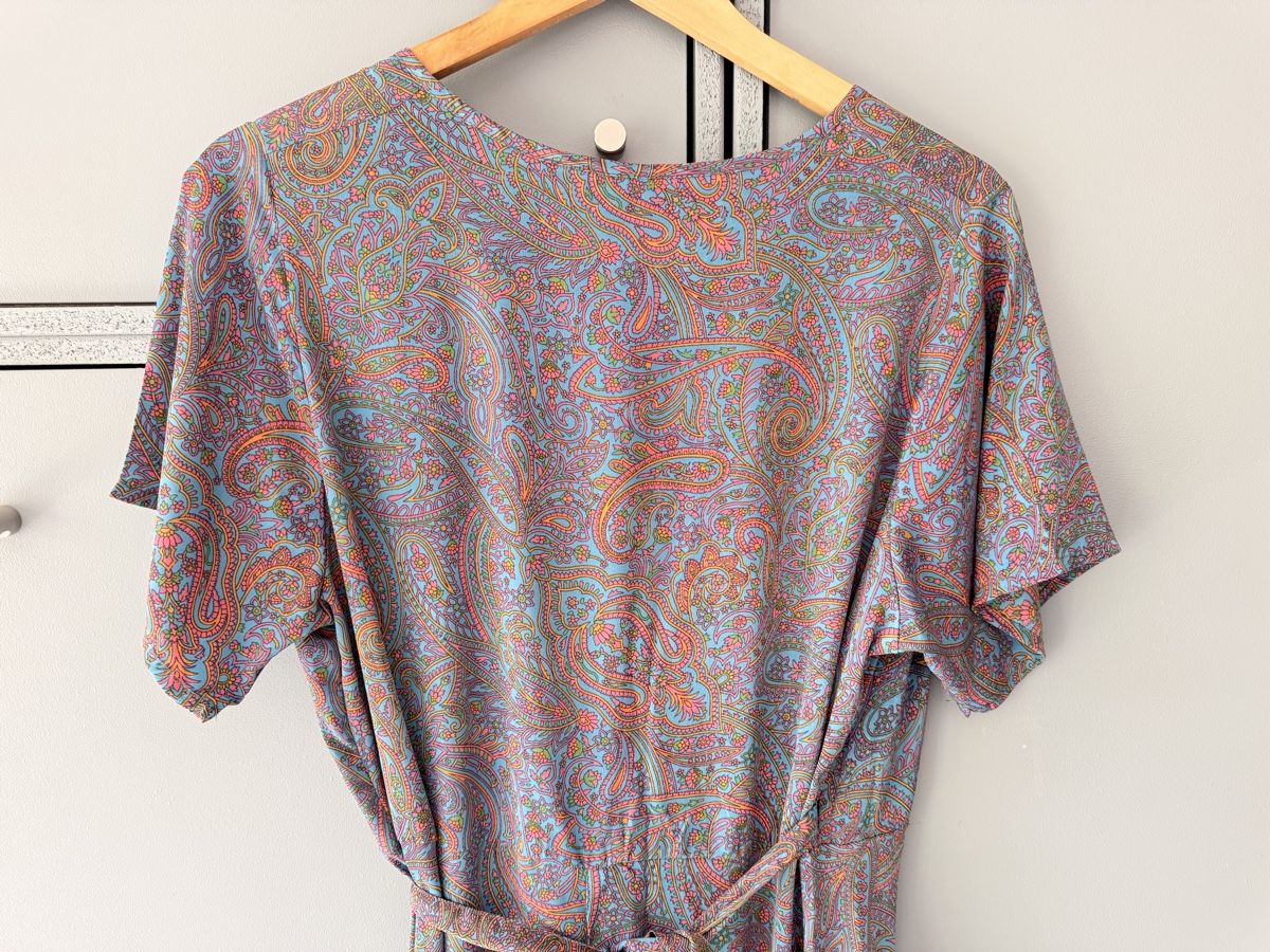 Vestiti: Sommerkleid mit Seide made in India – Usato da Einsiedeln venduto da kalliopee 4
