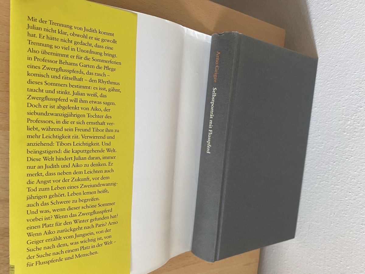 Libri: Selbstporträt mit Flusspferd - Arno Geiger – Usato da Schwarzenburg venduto da Michellu 4