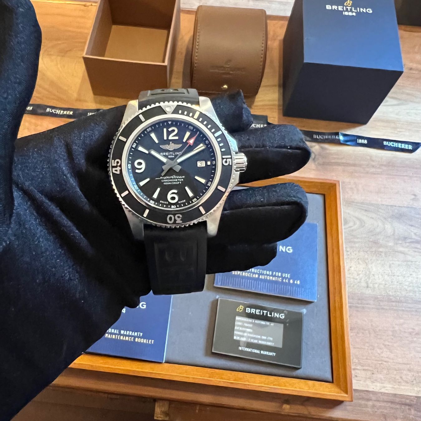 Breitling Uhren: Breitling Superocean II 44 mm Full Set 2020 – Gebraucht aus Carouge GE von  2
