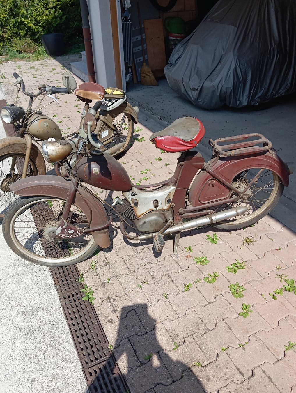 Simson Ciclomotori: 2 x Simson RS2 Scheunenfund – Difettoso da Baldegg venduto da eichhof79 3