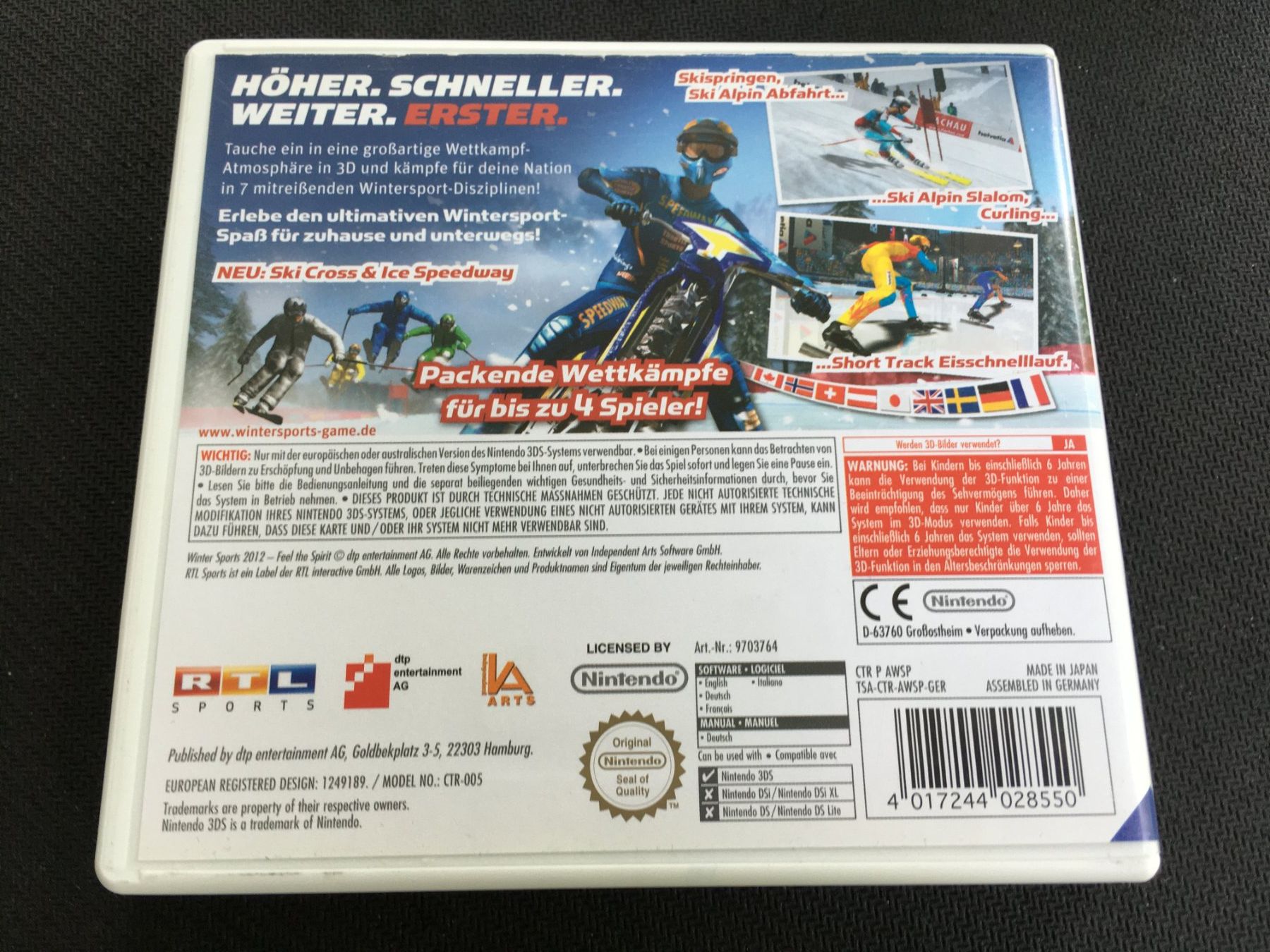 Nintendo Giochi: Winter Sports 2012 - Nintendo 3DS – Usato da St.Gallen venduto da sjosjo 1