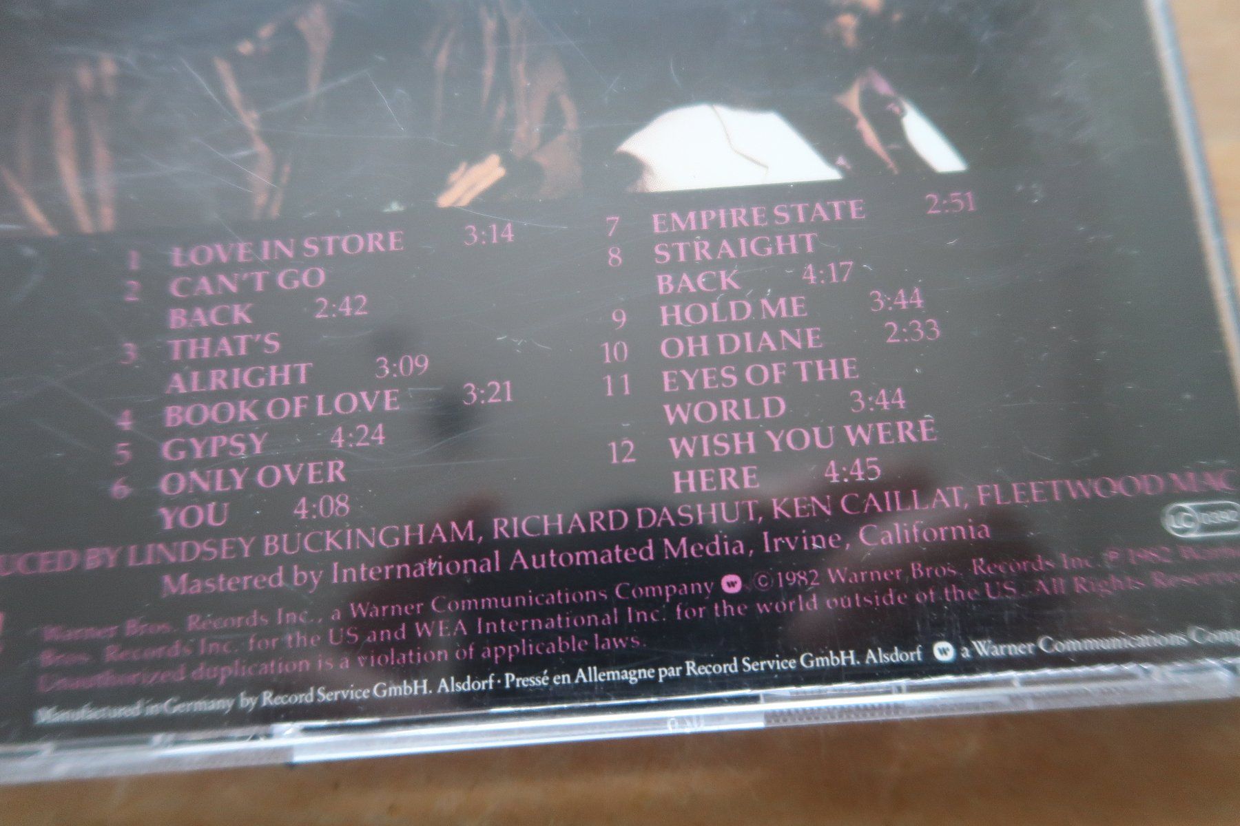 CD: FLEETWOOD MAC - MIRAGE - CD – Usato da Basel venduto da Patiscat 2