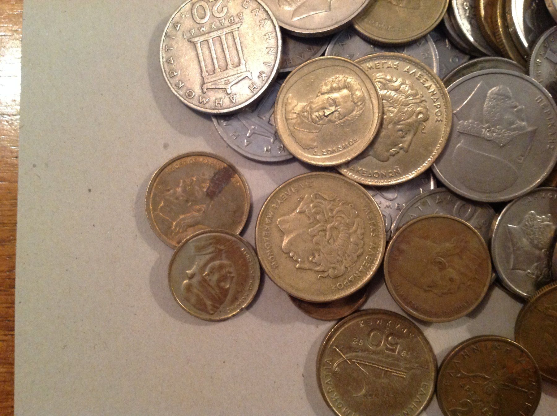 Alle Münzen: diverses monnaie - Münzen Grèce – Gebraucht aus Vuiteboeuf von broticaire 3