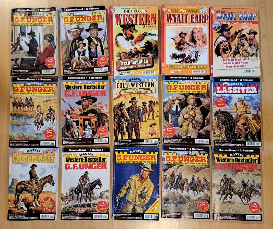 Western Hefte, Romane, Heftli Sammlung, Magazine (Gebraucht) in Basel ...