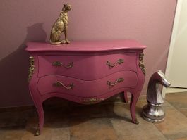 Barock-Kommode im Louis XV Stil / PINK